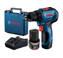 Шуруповерт акумуляторний GSR 12V-30 12V, 2x2.0A, 30Нм // BOSCH