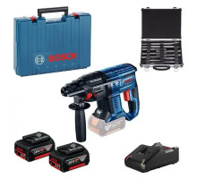 Комплект із перфоратора Bosch GBH 180-Li Professional і набору свердл (АКБ + ЗП) (0615990M33)