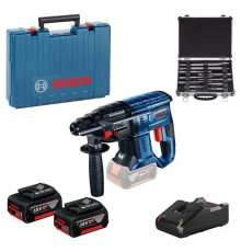 Комплект із перфоратора Bosch GBH 180-Li Professional і набору свердл (АКБ + ЗП) (0615990M33)