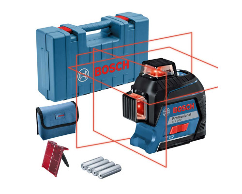 Нівелір лазерний Bosch GLL 3-80 Professional + кейс (0601063S00)