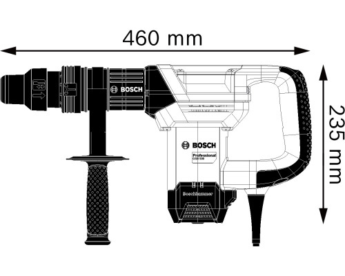 Відбійний молоток з SDS max GSH 500 // BOSCH