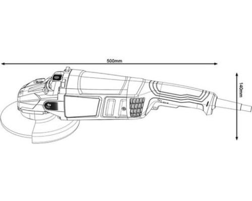 Кутова шліфувальна машина GWS 2200 (180 круг) 06018C0320 // BOSCH