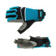Перчатки комбинированные облегченные, открытые пальцы, AKTIV, XL // GROSS