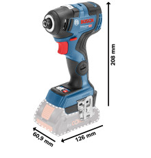 Аккумуляторный гайковерт GDR 18V -200 C, без АК и ЗУ // BOSCH