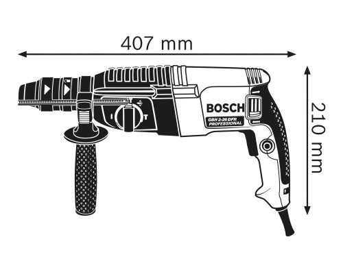 Перфоратор Bosch GBH 2-26 DFR