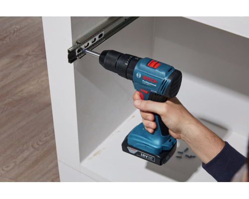 Аккумуляторная ударная дрель-шуруповерт Bosch Professional GSB 185-LI 2 x 2,0 Ач