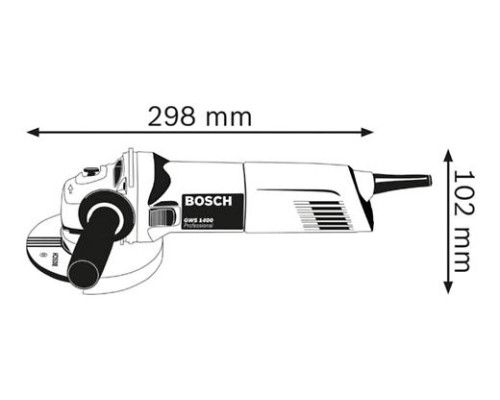 Кутова шліфмашина Bosch GWS 1400