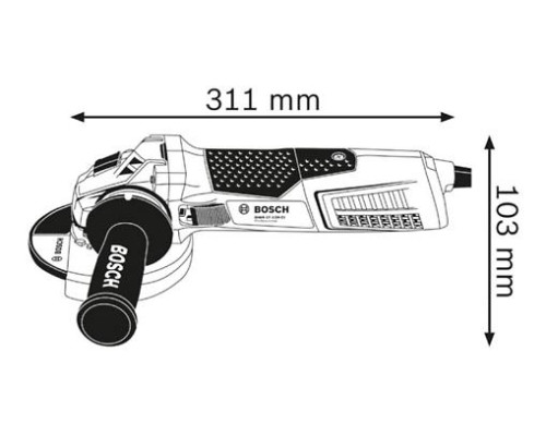 Кутова шліфмашина Bosch GWS 19-125 CIE